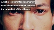 Sex offence victims anonymity