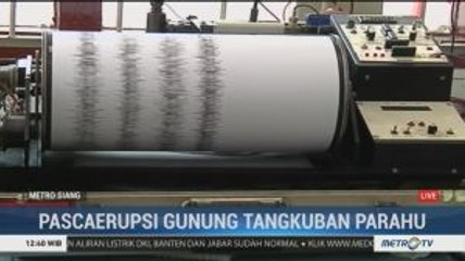 Aktivitas Gunung Tangkuban Parahu Masih Fluktuatif