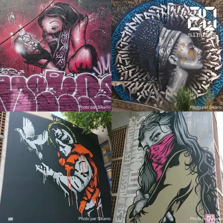 Graffitis, fresques, pochoirs… Vous nous avez envoyé vos plus belles photos de street art