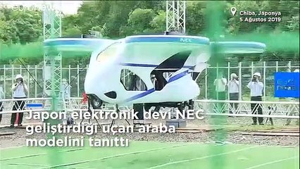 Video | Japonya'da geliştirilen yeni 'uçan araba'nın tanıtımı yapıldı