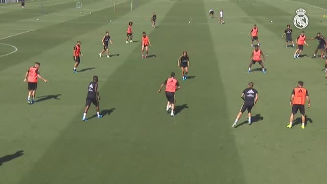 El Real Madrid se prepara para enfrentarse al Red Bull Salzburgo