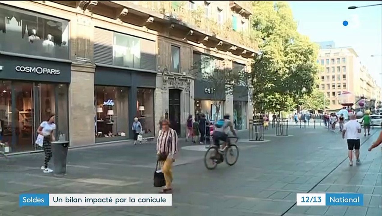 Soldes : un bilan mitigé avec la canicule