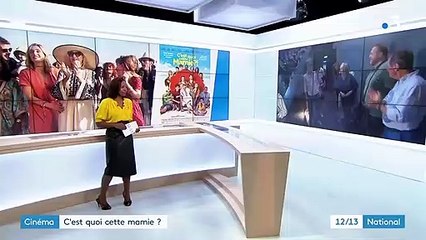 Cinéma : Chantal Ladesou, grand-mère déjantée dans le film "C'est quoi cette mamie ?!"