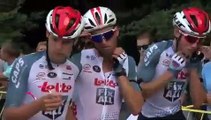 Cyclisme - L'hommage à Bjorg Lambrecht sur la 4e étape du Tour de Pologne