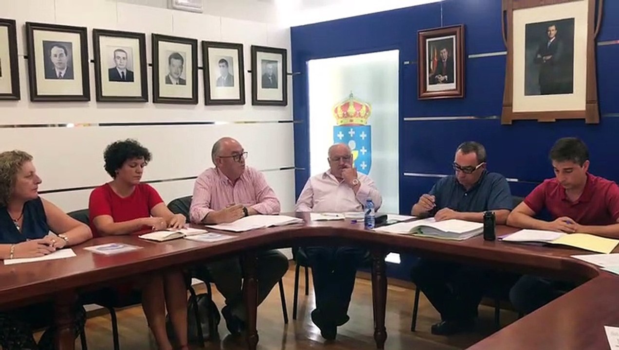 Andrés García no pleno da Baña