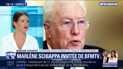 Marlène Schiappa: "chacun doit être mis face à ses responsabilités, les hommes violents en premier lieu"
