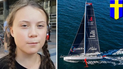 Greta Thunberg will sail to New York for UN climate summit