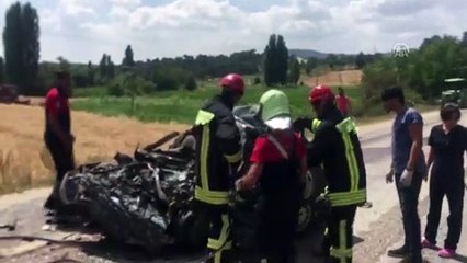 Otomobille süt tankeri çarpıştı: 1 ölü (2) - DENİZLİ