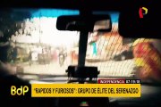 'Rápidos y Furiosos': serenos capturan a raqueteros en cerros de Independencia