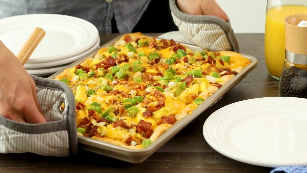 Dad's Breakfast Pizza