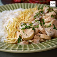 Estrogonofe vegetariano | Receitas Guia da Cozinha