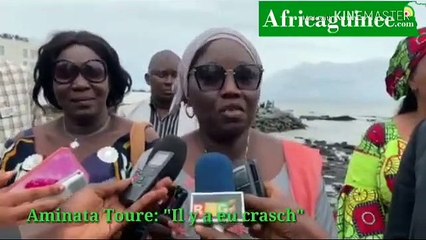 Crash d'hélicoptère à Conakry: la maire de Kaloum s'exprime...