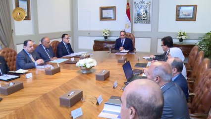 السيسي يعقد اجتماعا وزاريا لمتابعة أنشطة رئاسة مصر الاتحاد الأفريقي