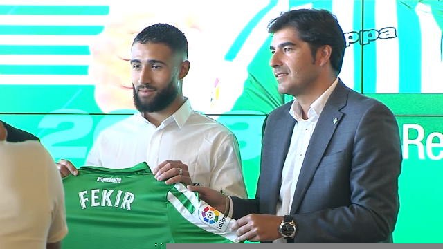 Betis - Nabil Fekir officiellement présenté