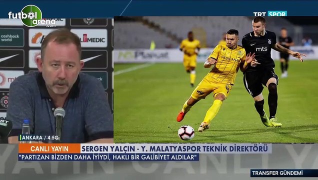 Sergen Yalçın: Telafisi mümkün olmayan bir skor değil