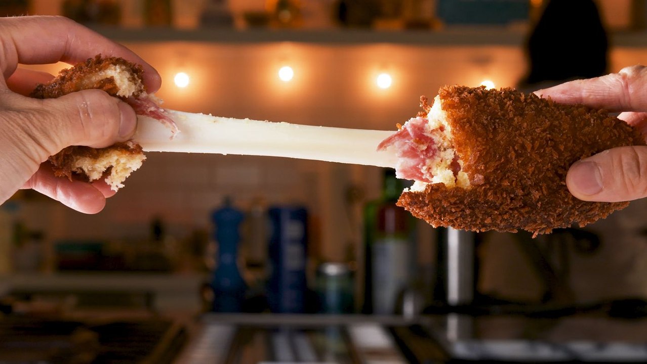 Pizza Corn Dogs Are Ridiculously Cheesy