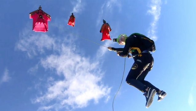 Rope Jump Stunt Is Insanely Impressive