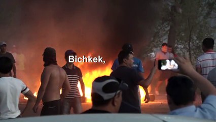 Affrontements près de Bichkek après l'arrestation de l'ancien président kirghize