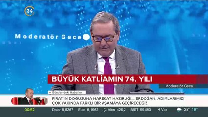 Büyük katliamın 74. yılında hayatını kaybedenler anıldı
