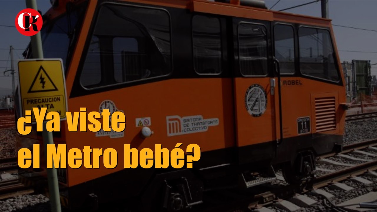 ¿Ya viste el Metro bebé?