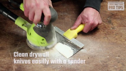 The Best Way to Clean Drywall Knives