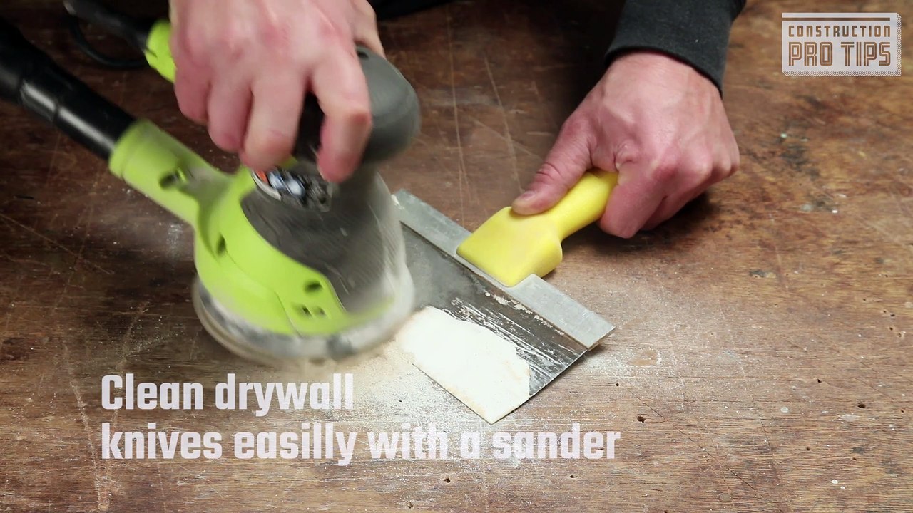 The Best Way to Clean Drywall Knives