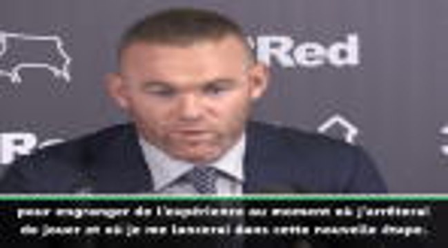 Derby County - Rooney : Tout d'abord, je suis un joueur