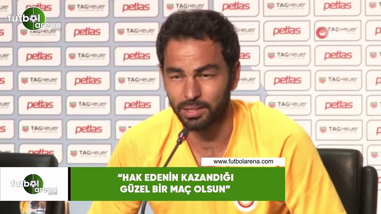 Selçuk İnan: "Hak edenin kazandığı güzel bir maç olsun"