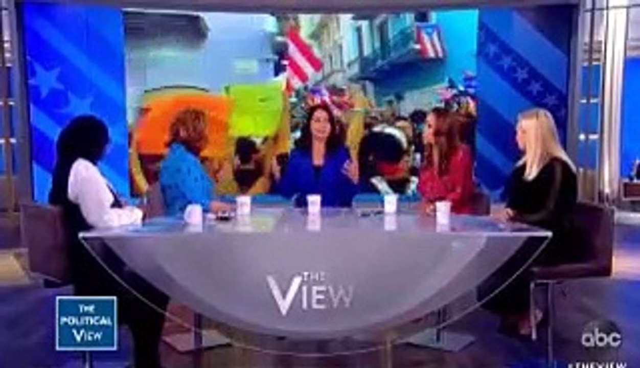 Democratic Presidential Candidate Tulsi Gabbard Interviewed On "The View" (7/22/19)