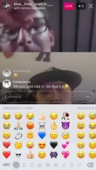 Skater kid rages on live stream