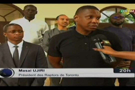 ORTM/Audience du président de l’équipe de basket, les Raptors de Toronto au Canada avec le Président de la république, IBK