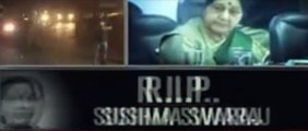 Former Indian External Affairs Minister Sushma Swaraj passes away