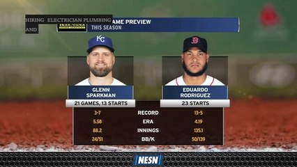 Eduardo Rodriguez Looks To Help Red Sox Win Series Against Royals