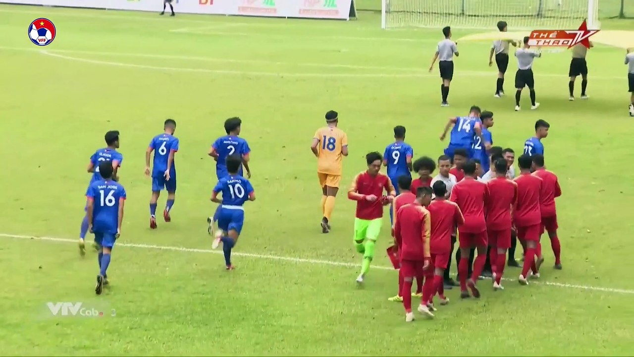 U18 Indonesia dễ dàng hạ gục U18 Philippines bằng một cơn mưa bàn thắng | VFF Channel