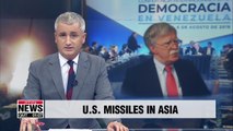 Bolton links missile deployment to protecting allies in S. Korea, Japan