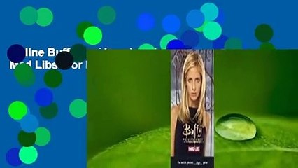 Online Buffy the Vampire Slayer Mad Libs  For Kindle