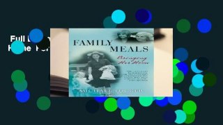 Full E-book  Family Meals: Bringing Her Home  For Kindle