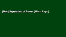 [Doc] Separation of Power (Mitch Rapp)