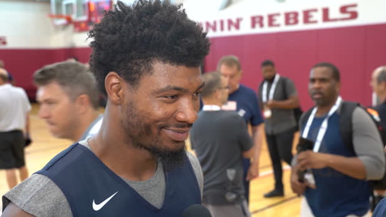 "Pop's a jokester" - Marcus Smart on Coach Popovich