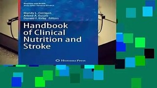 [FREE] Handbook of Clinical Nutrition and Stroke (Nutrition and Health)