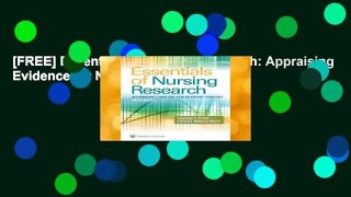 [FREE] Essentials of Nursing Research: Appraising Evidence for Nursing Practice