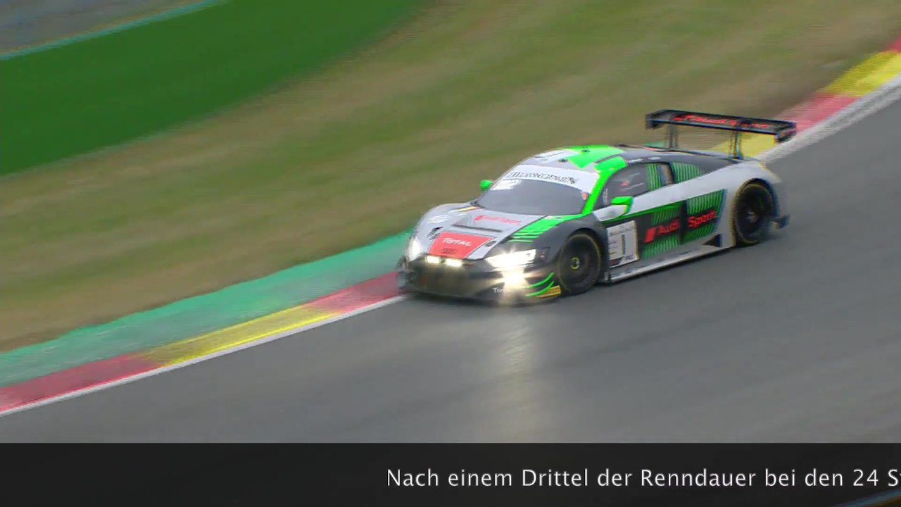 24h Spa 2019 Audi – Zwischenstand nach acht Rennstunden