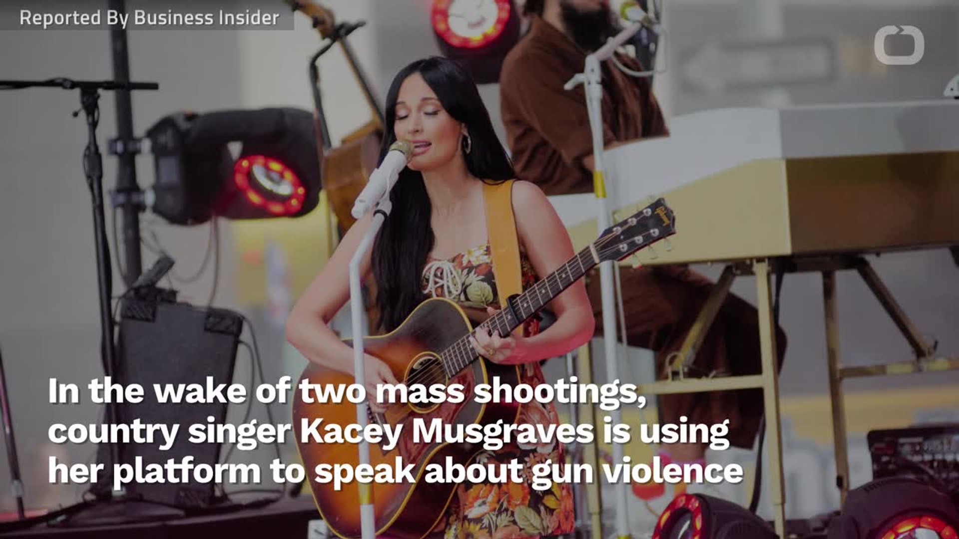 ⁣Country Singer Kacey Musgraves Speaks Out Against Gun Violence