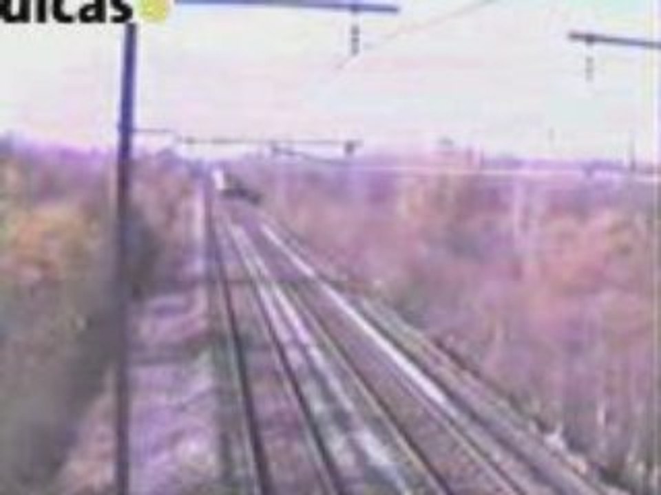 truk de ouf ! train vs homme