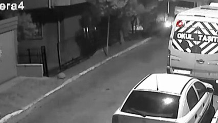 Bahçelievler'de dehşet anları kamerada