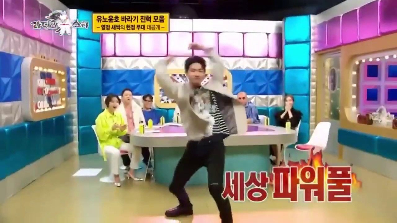 yunho still running so boys could crawl