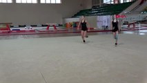 SPOR Ritmik cimnastikçiler, dünya kupası için Trabzon'da kampta