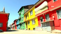 Erzurum'un rengarenk mahallesi görenleri kendine hayran bırakıyor