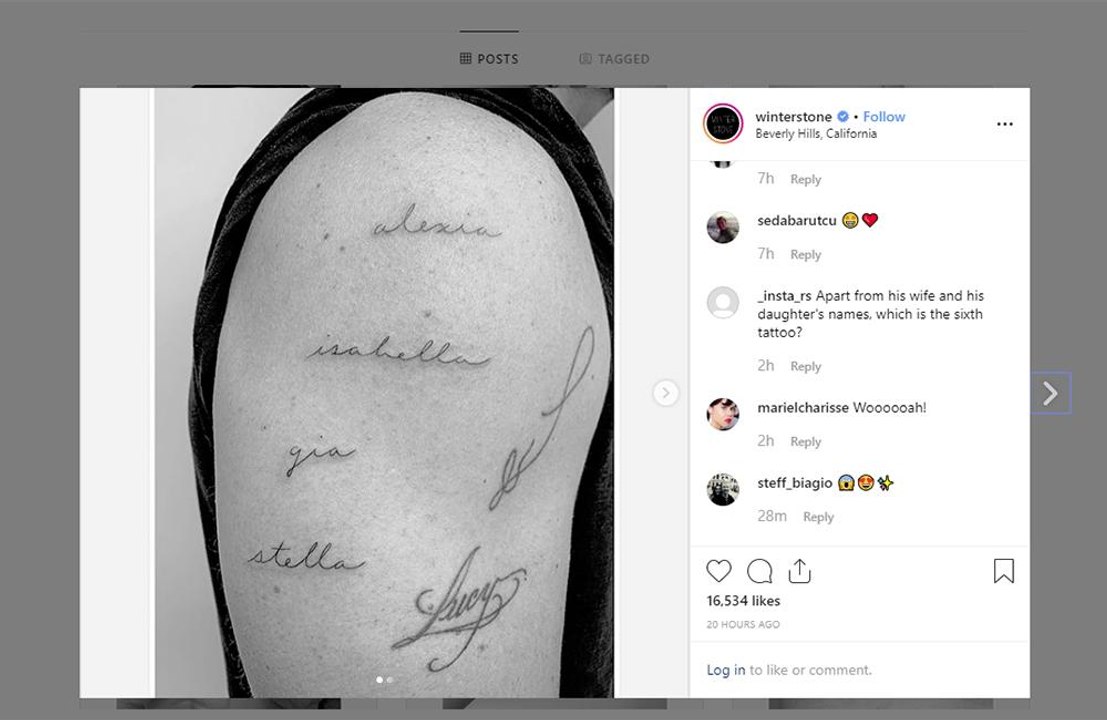 Matt Damon gets four new tattoos in honour of his daughters