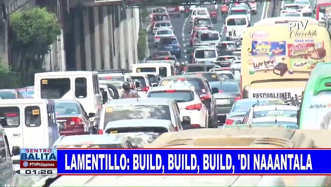 Lamentillo: Build, Build, Build, 'di naaantala
